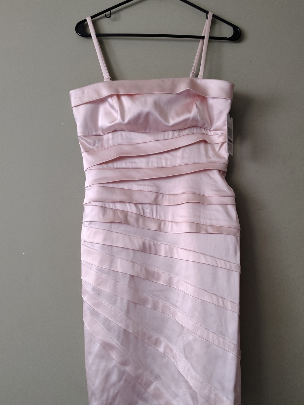 Nwt Calvin Klein Elegant Pink Cocktail Dress Retails For $158